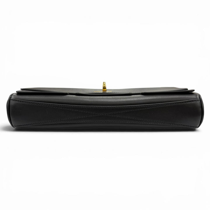 Excellent BALENCIAGA Clutch bag Bel Air Bag black leather Women 834943
