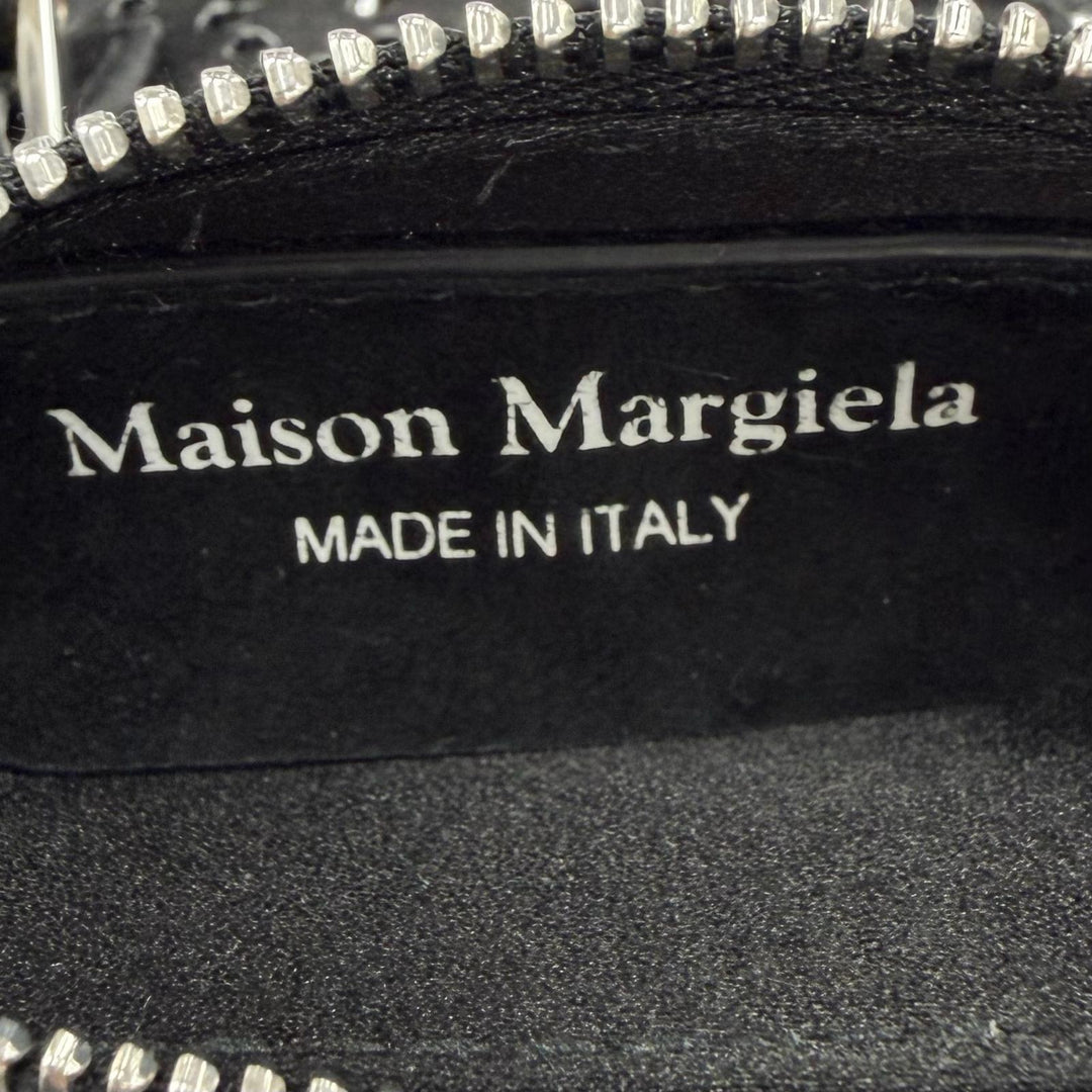 Excellent Maison Margiela Shoulder Bag 5AC black Satin Women SB2WG0006