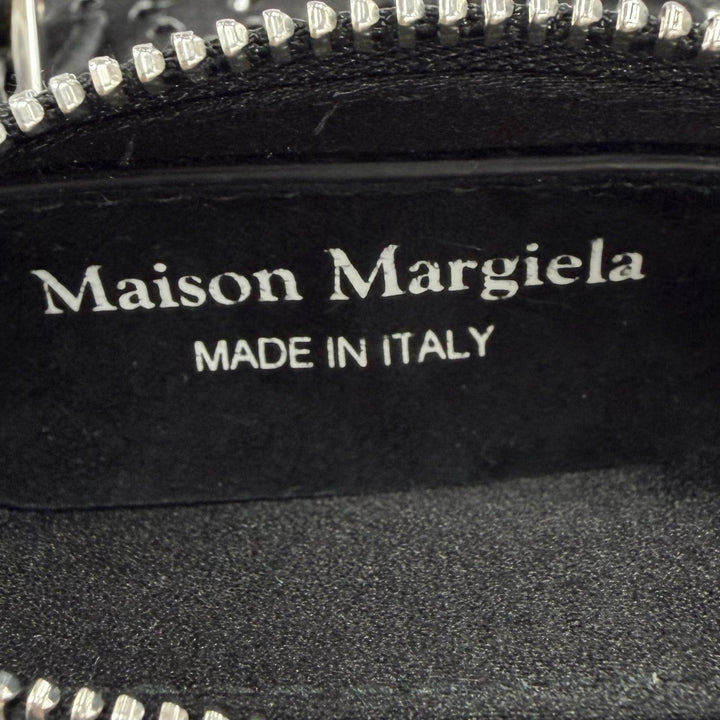 Excellent Maison Margiela Shoulder Bag 5AC black Satin Women SB2WG0006