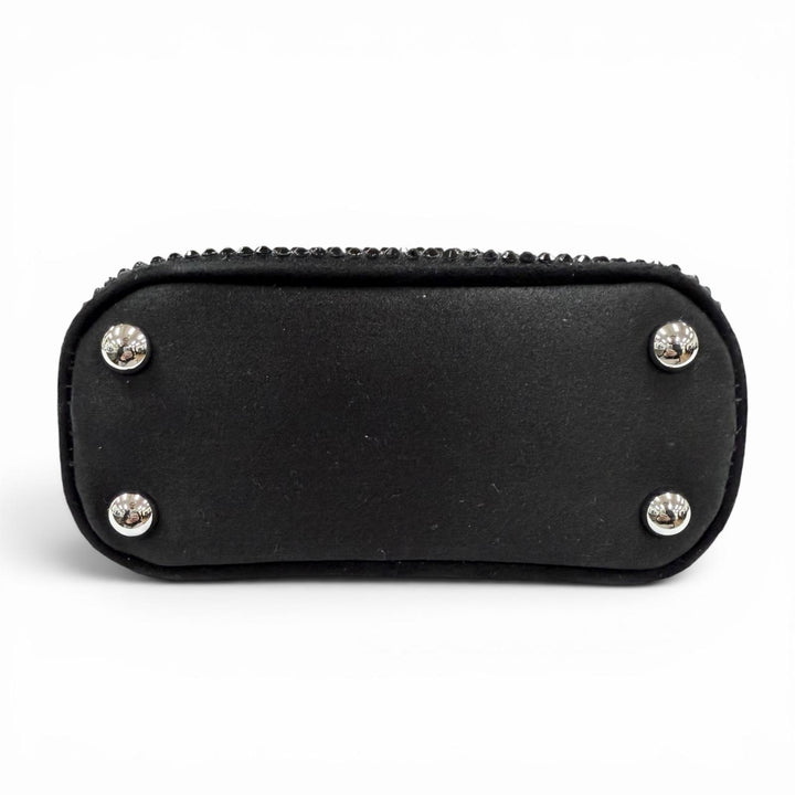 Excellent Maison Margiela Shoulder Bag 5AC black Satin Women SB2WG0006