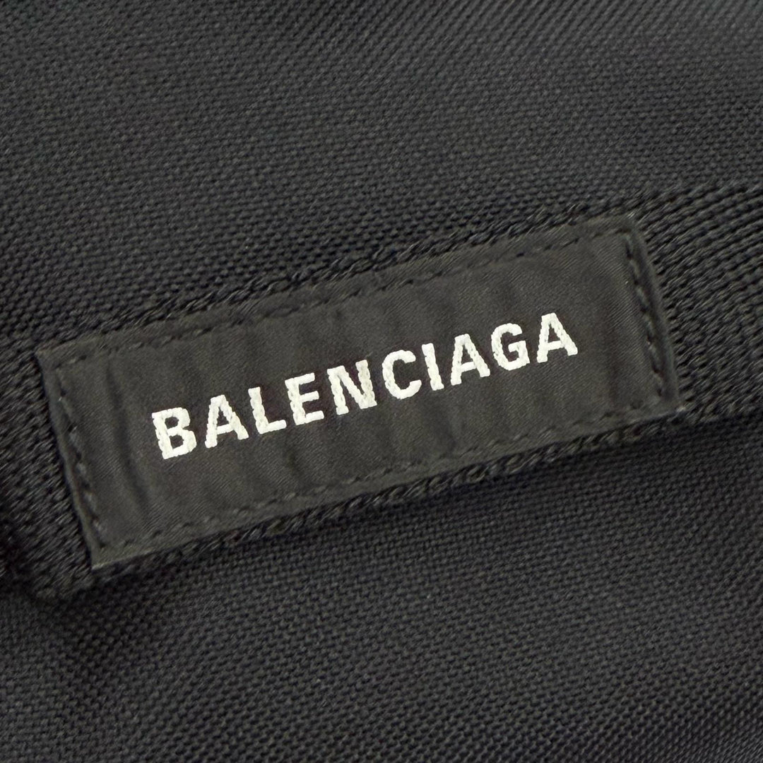 Excellent BALENCIAGA Tote Bag ARMY Small 2WAY black Nylon mens 644029