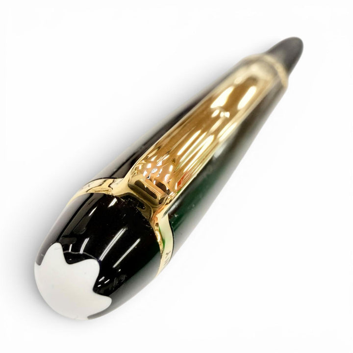 Excellent MONTBLANC Ballpoint pen Meisterstück Twist White Star black mens