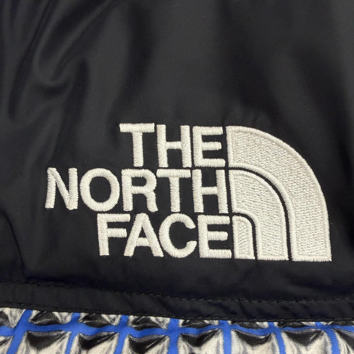 Great Supreme THE NORTH FACE Down jacket Studded Nuptse Jacket blue M ND42100I