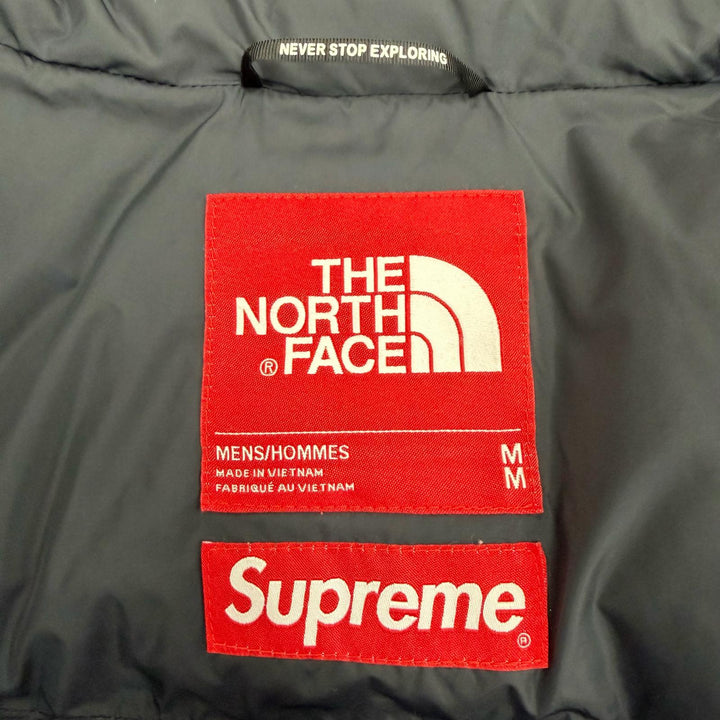 Great Supreme THE NORTH FACE Down jacket Studded Nuptse Jacket blue M ND42100I