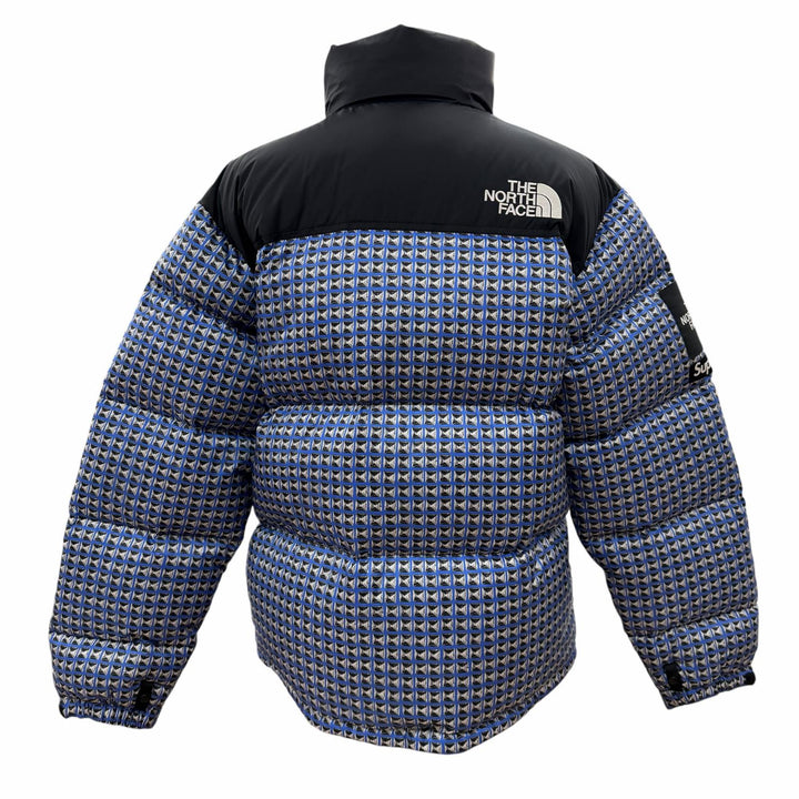 Great Supreme THE NORTH FACE Down jacket Studded Nuptse Jacket blue M ND42100I