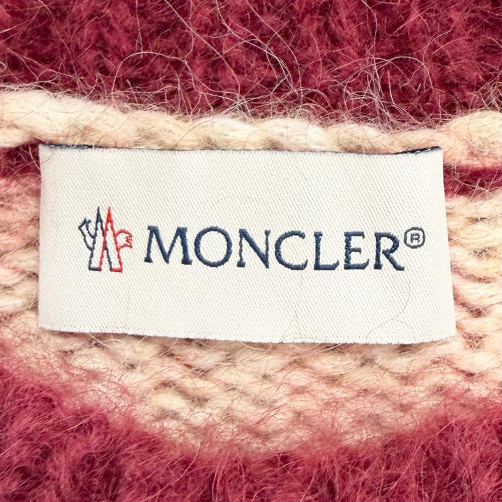 Excellent MONCLER Fair Isle Pattern Long-Sleeve Knit Sweater S G20939C00016