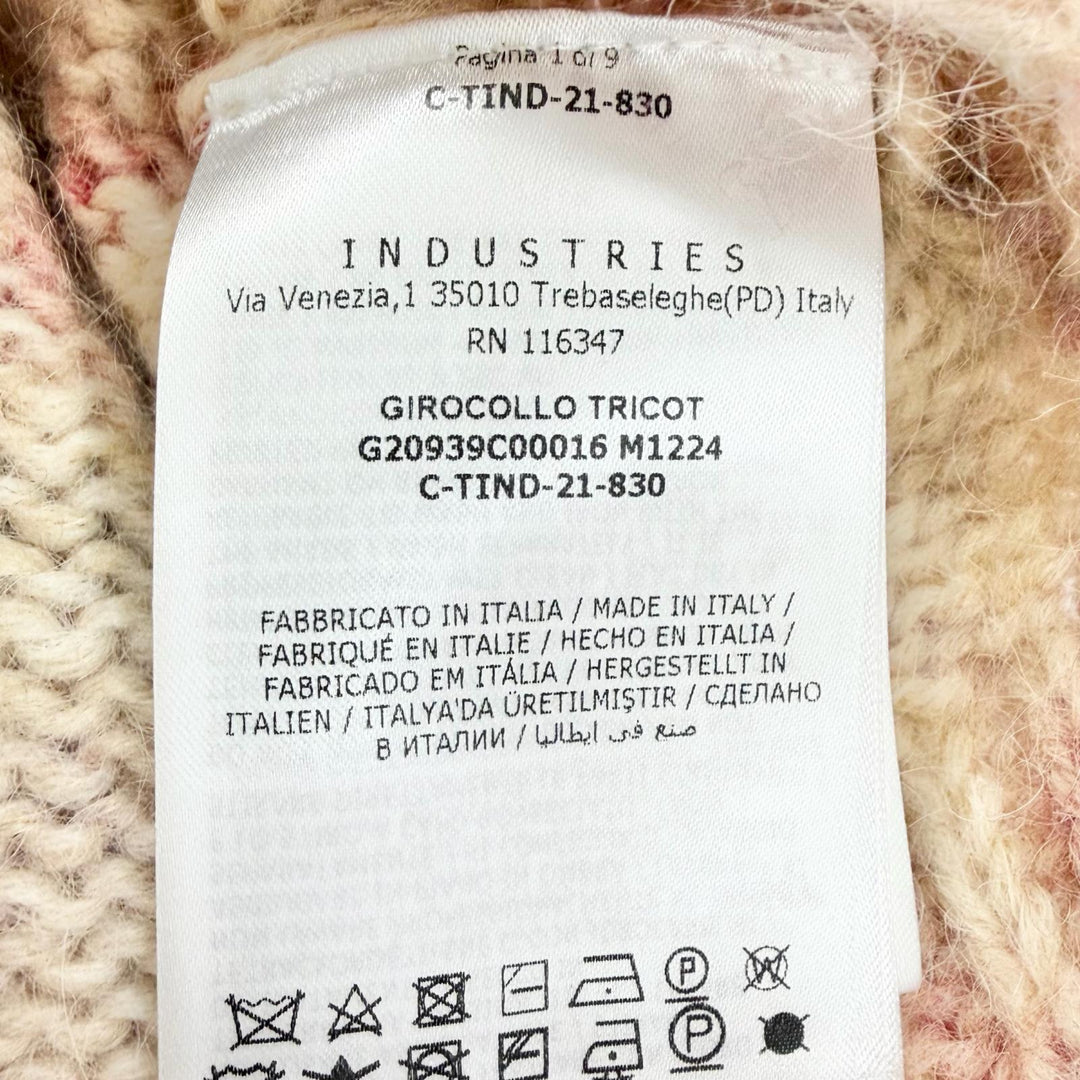 Excellent MONCLER Fair Isle Pattern Long-Sleeve Knit Sweater S G20939C00016