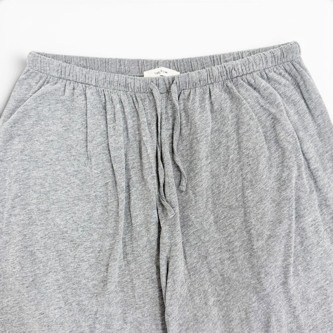 Great THE ROW Pants Relaxed Easy Pants gray cotton Women S 8109-K572