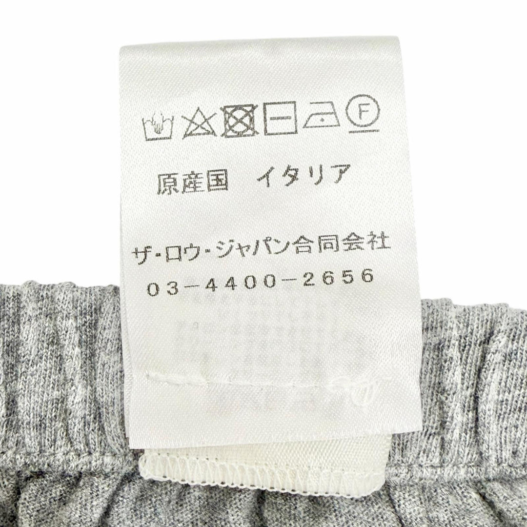 Great THE ROW Pants Relaxed Easy Pants gray cotton Women S 8109-K572