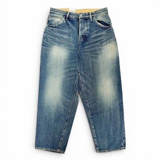 Pristine mina perhonen Denim pants always Roll-up denim Indigo blue 38 dn4365A