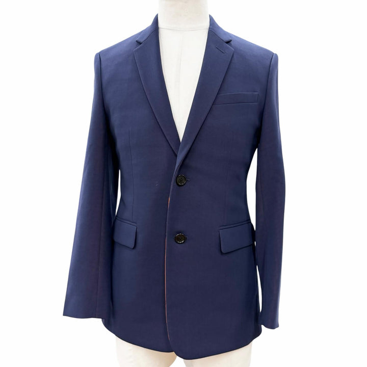 Excellent Dior HOMME tailored jacket Navy wool mens 44 663C277F3591