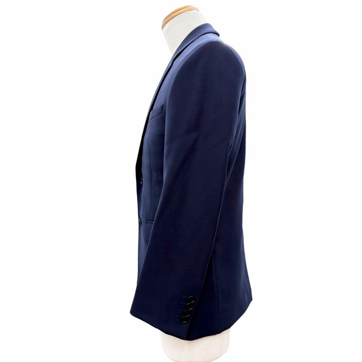 Excellent Dior HOMME tailored jacket Navy wool mens 44 663C277F3591