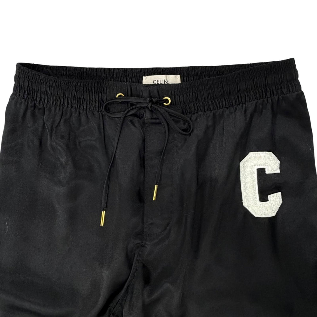 Excellent CELINE Pants Athletic pants black Rayon Women 38 2P535164I