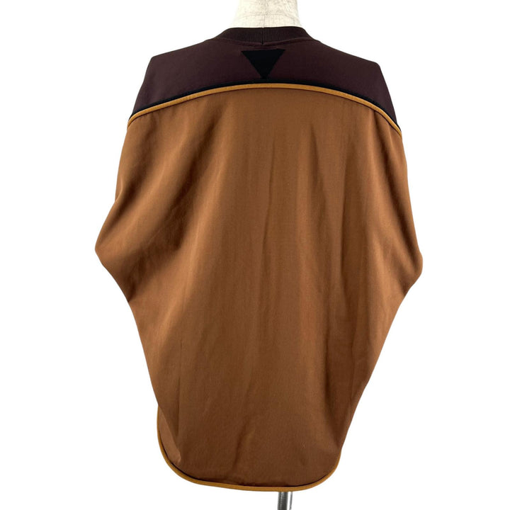 Great BOTTEGAVENETA T-shirt Drape T-shirt Brown Rayon Women XS 629983
