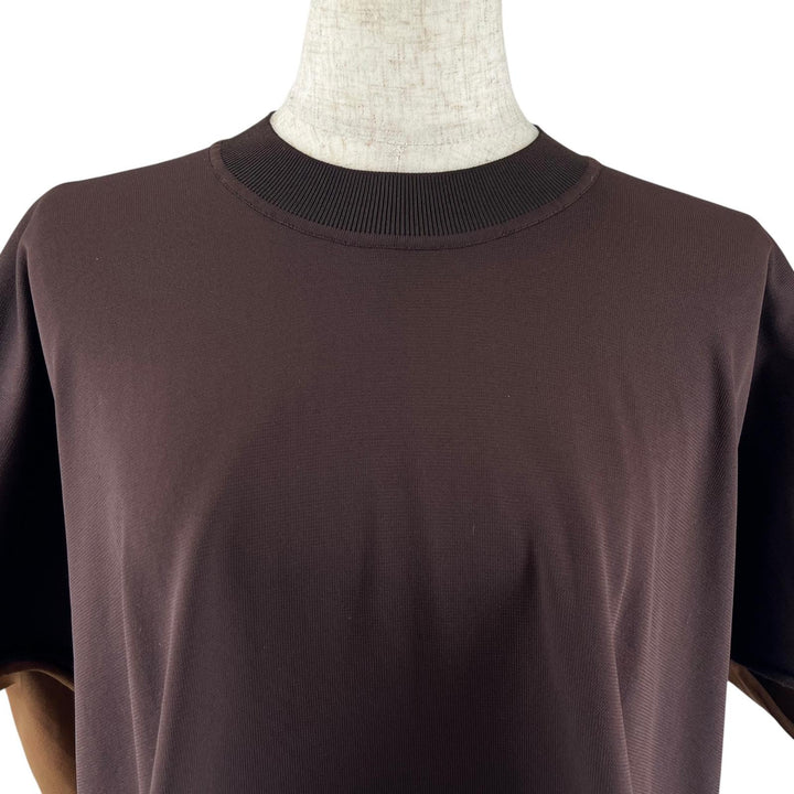 Great BOTTEGAVENETA T-shirt Drape T-shirt Brown Rayon Women XS 629983