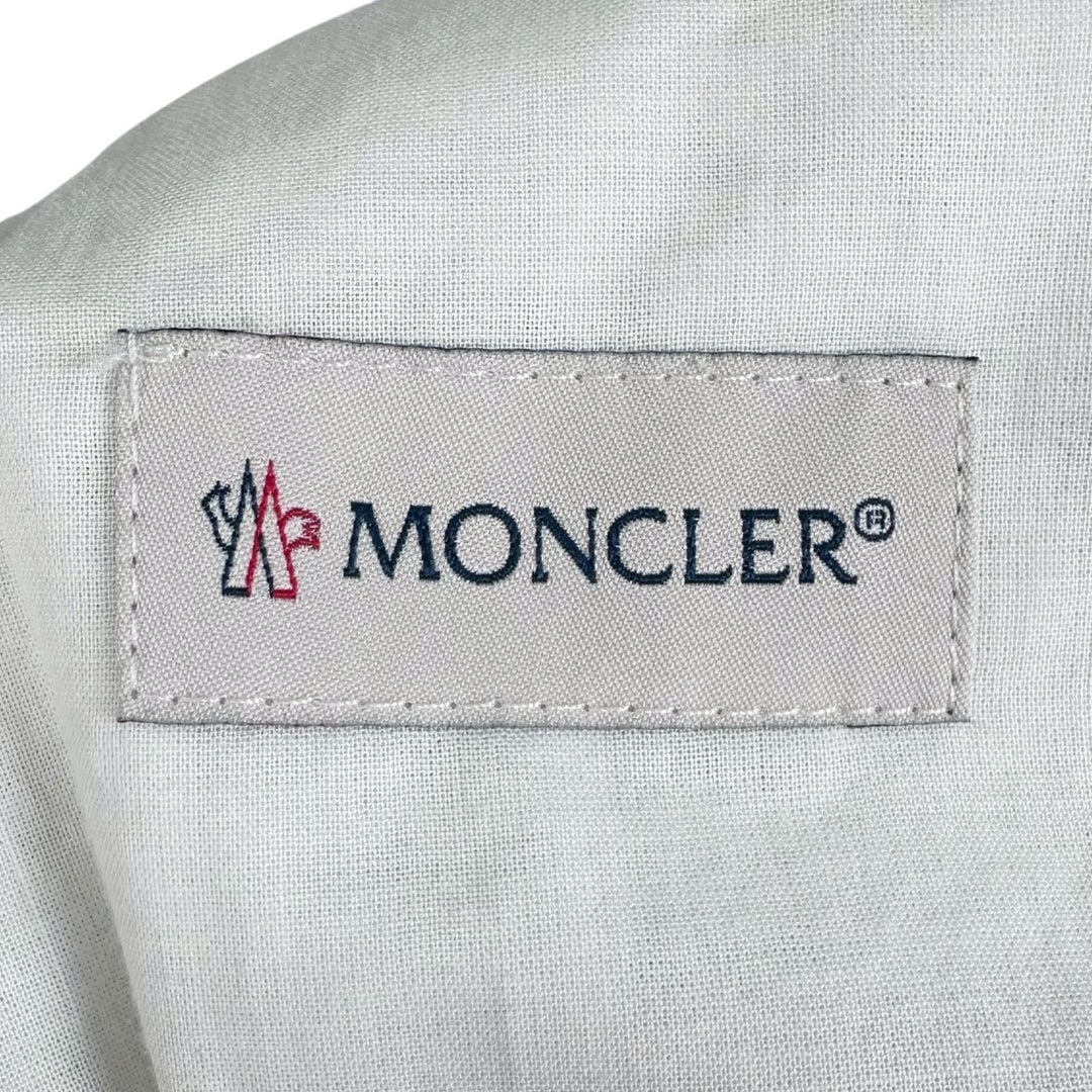 Excellent MONCLER Pants PANTALONE Wide Easy beige wool Women S