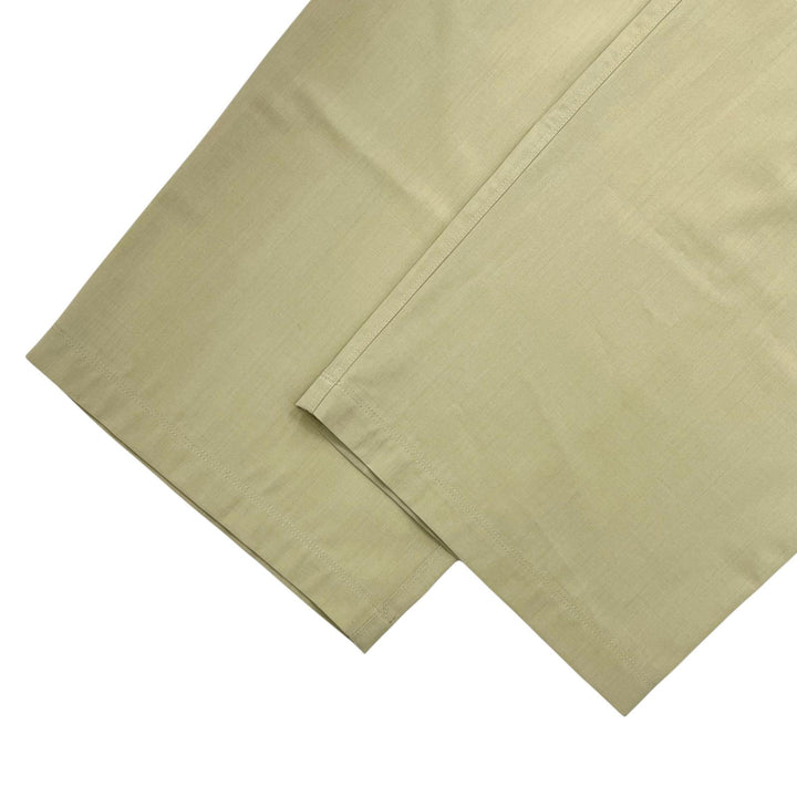 Excellent MONCLER Pants PANTALONE Wide Easy beige wool Women S