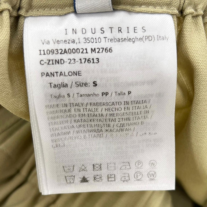 Excellent MONCLER Pants PANTALONE Wide Easy beige wool Women S
