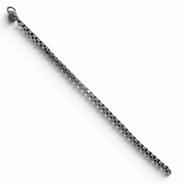 Great TIFFANY&Co. bracelet Venetian Silver SV925 mens