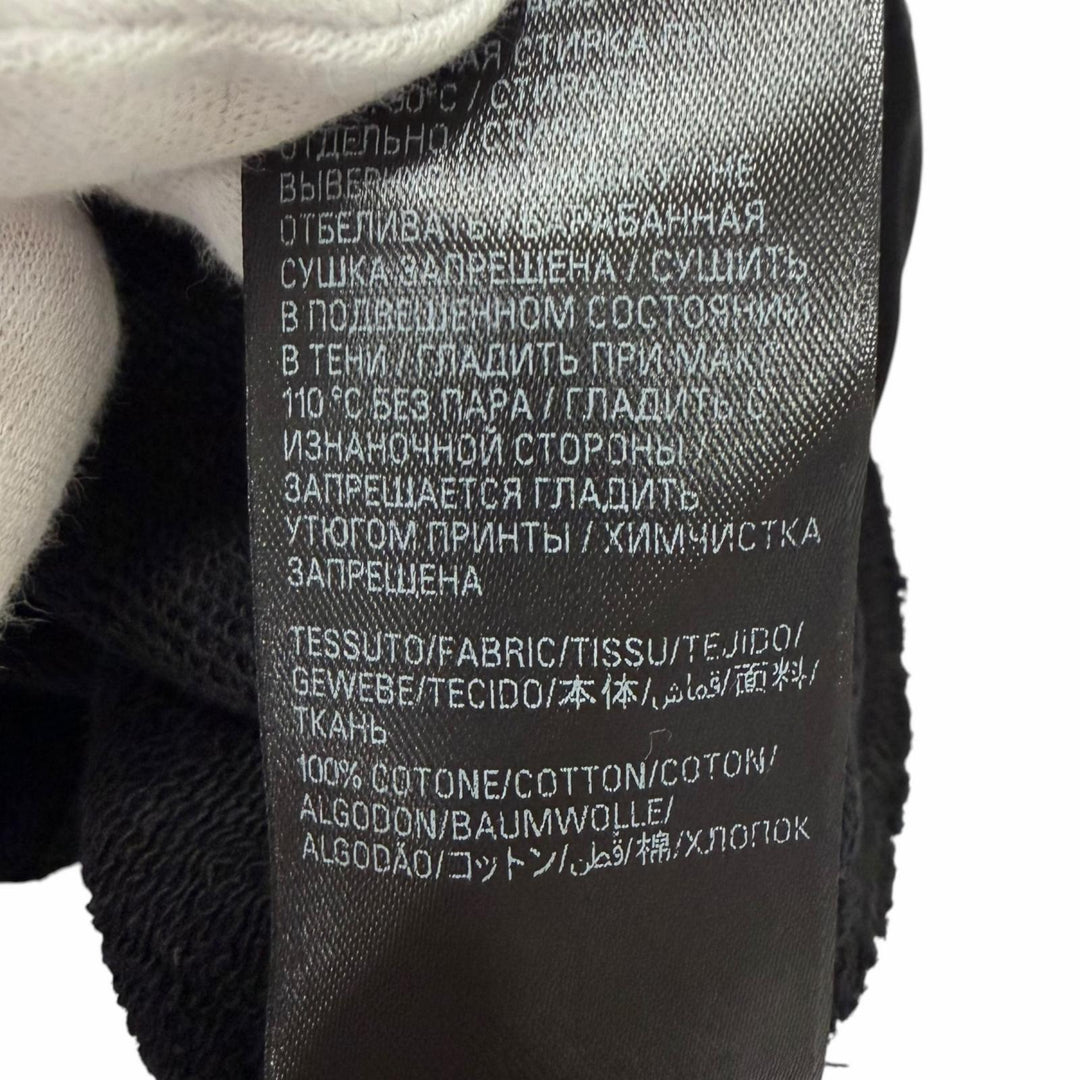 Pristine BALENCIAGA hoodie Campaign logo print pullover black