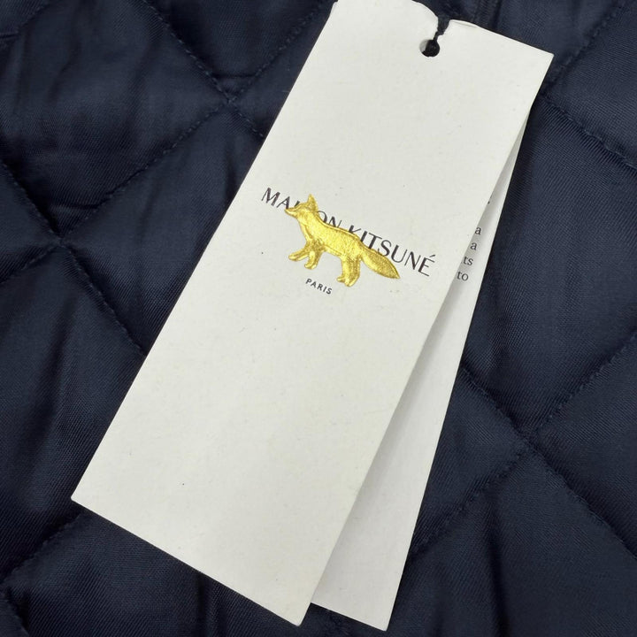 Pristine MAISON KITSUNE Mod coat khaki polyamide mens S HU02280WE0003