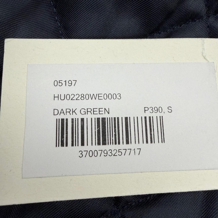 Pristine MAISON KITSUNE Mod coat khaki polyamide mens S HU02280WE0003