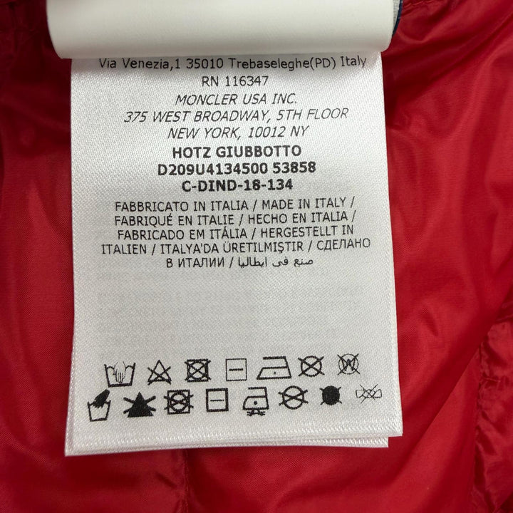 Excellent MONCLER GENIUS 3 Down jacket HOTZ Red Nylon mens 1