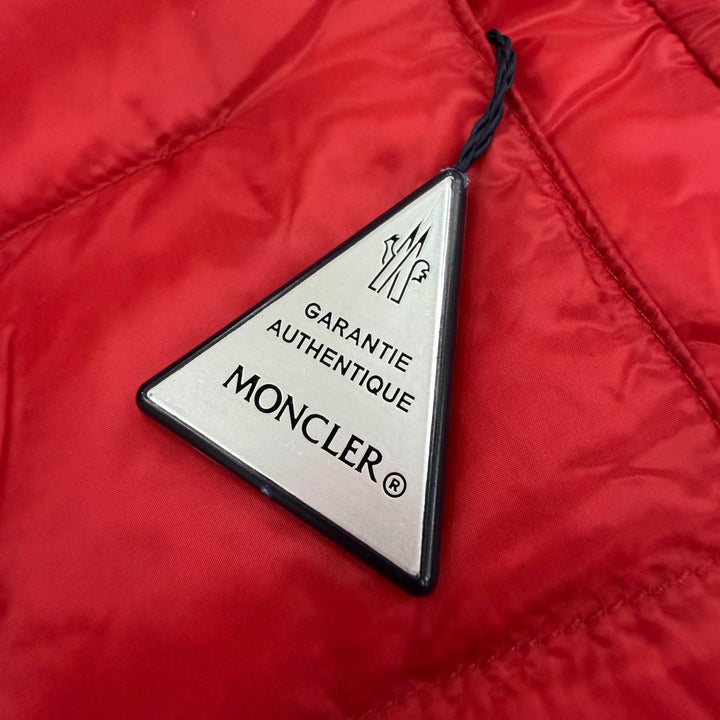 Excellent MONCLER GENIUS 3 Down jacket HOTZ Red Nylon mens 1