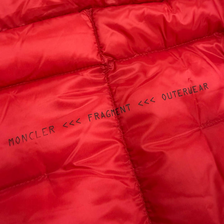 Excellent MONCLER GENIUS 3 Down jacket HOTZ Red Nylon mens 1