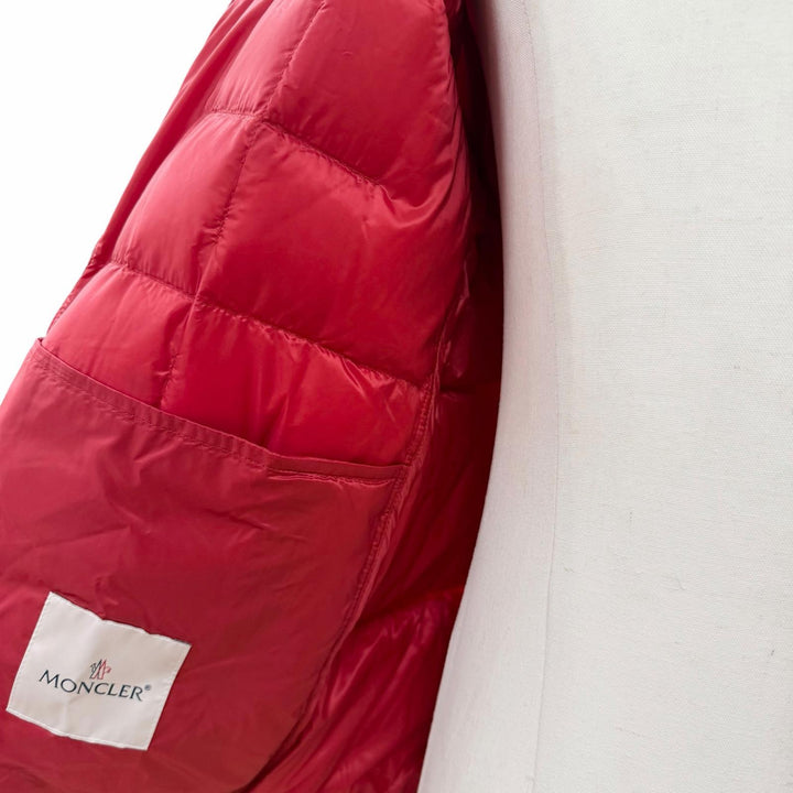 Excellent MONCLER GENIUS 3 Down jacket HOTZ Red Nylon mens 1