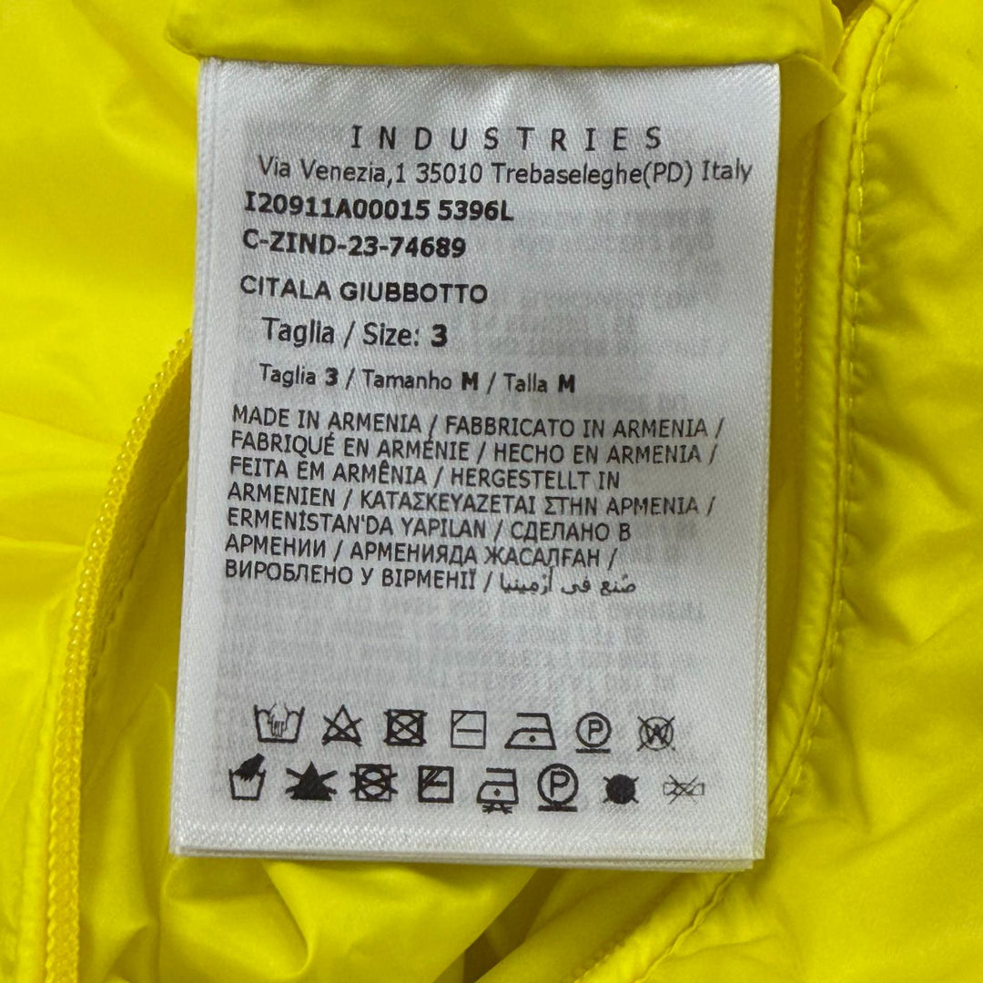 Great MONCLER Down jacket CITALA yellow Nylon mens 3