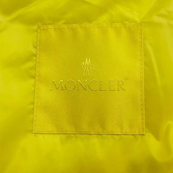 Great MONCLER Down jacket CITALA yellow Nylon mens 3