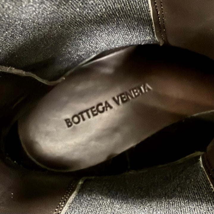 Excellent BOTTEGAVENETA boots The Rug Side-gore Chelsea boots, leather 38 592045