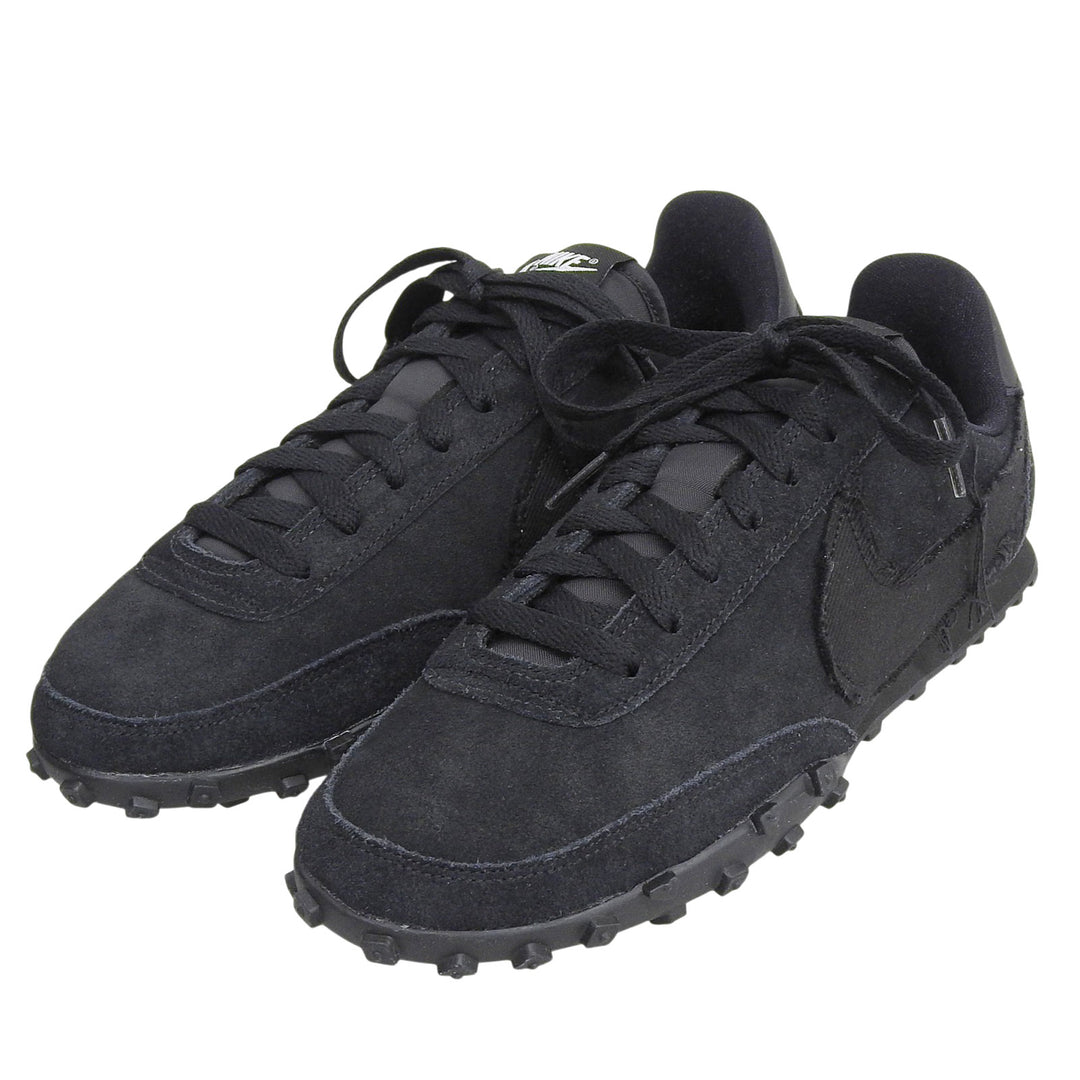 Excellent NIKE COMME des GARCONS sneakers Waffle Racer CDG black 25cm CU9080-002