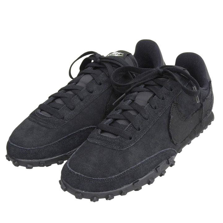 Excellent NIKE COMME des GARCONS sneakers Waffle Racer CDG black 25cm CU9080-002