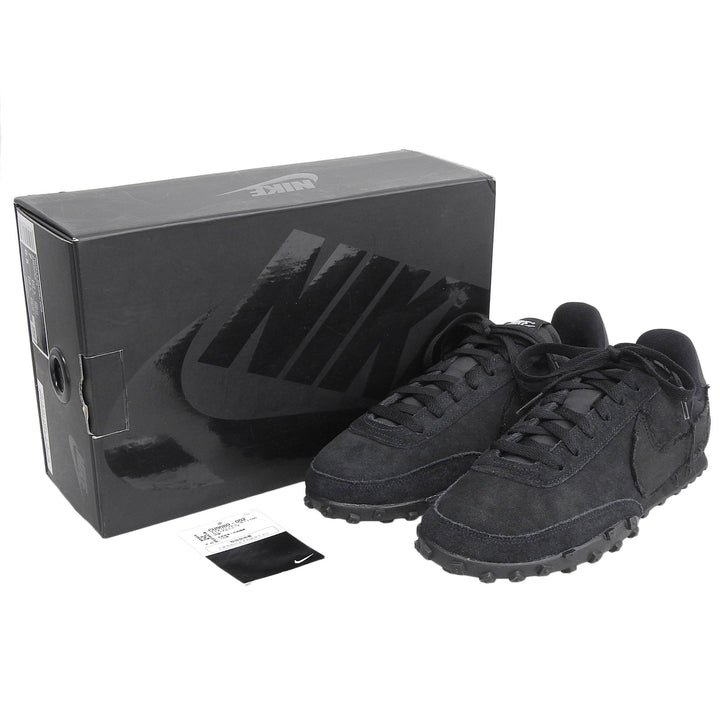 Excellent NIKE COMME des GARCONS sneakers Waffle Racer CDG black 25cm CU9080-002