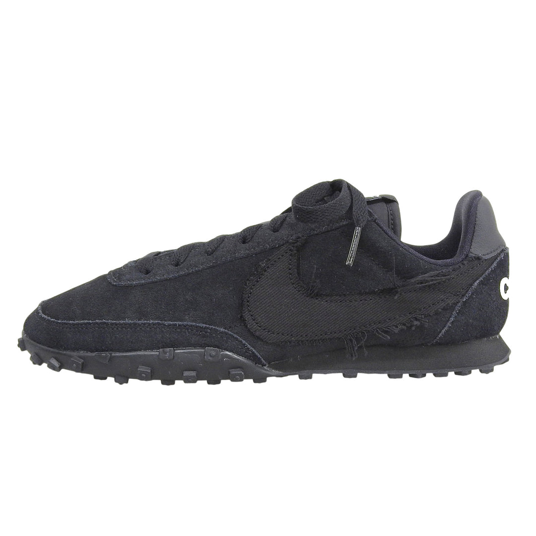 Excellent NIKE COMME des GARCONS sneakers Waffle Racer CDG black 25cm CU9080-002