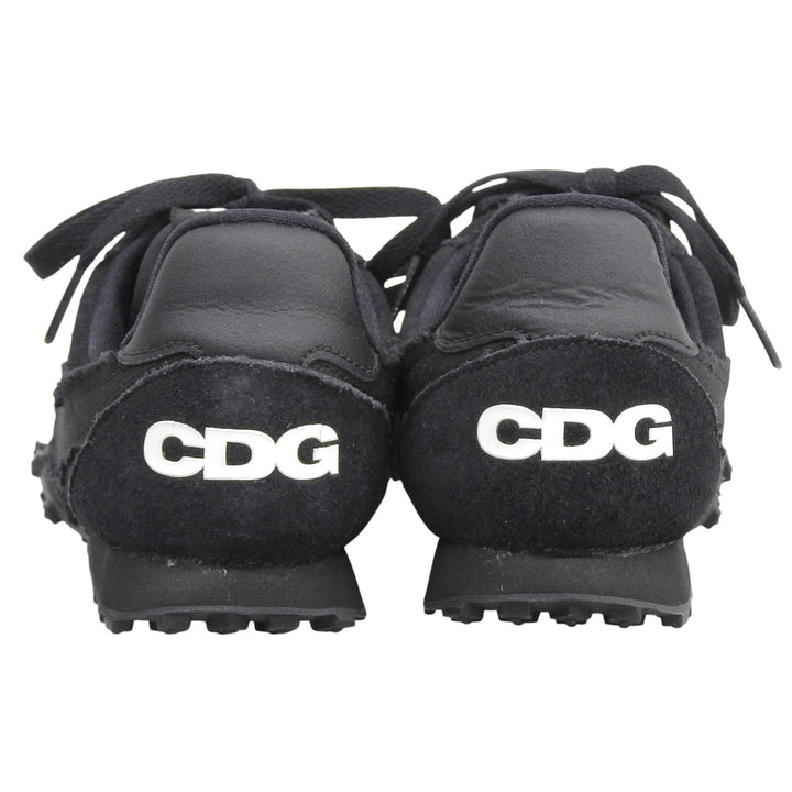 Excellent NIKE COMME des GARCONS sneakers Waffle Racer CDG black 25cm CU9080-002