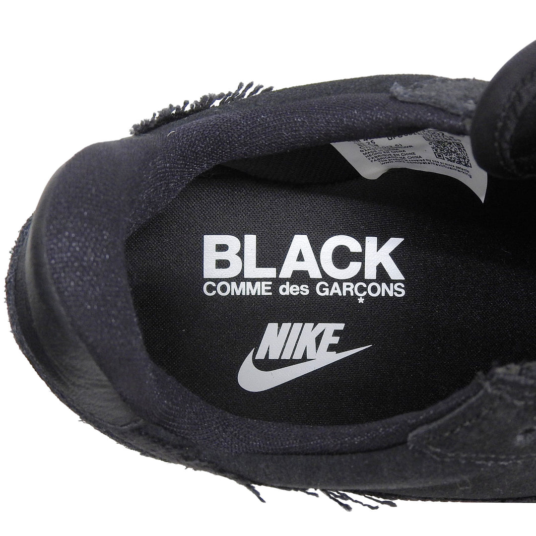Excellent NIKE COMME des GARCONS sneakers Waffle Racer CDG black 25cm CU9080-002