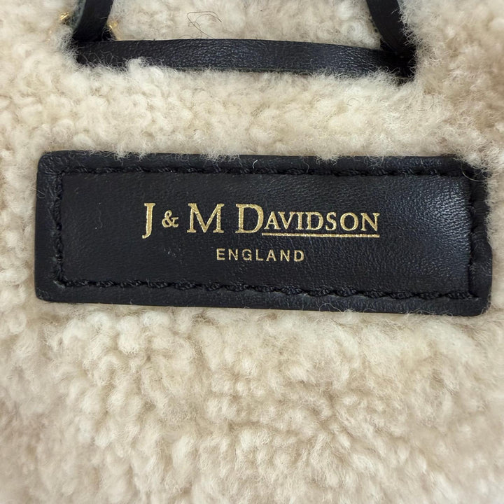 Excellent J&M Davidson Shoulder Bag Charleston Collection Carnival Mouton 2-Way