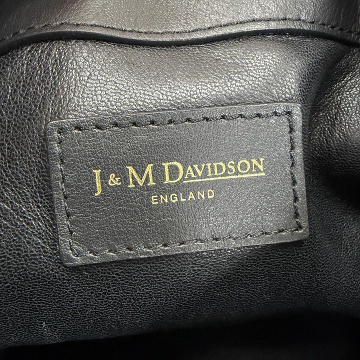 Excellent J&M Davidson Shoulder Bag Charleston Collection Carnival Mouton 2-Way