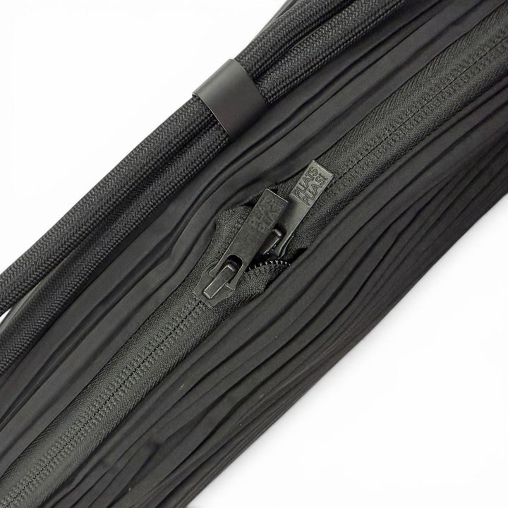 Excellent PLEATS PLEASE Sling bag Pleated drawstring black Women PP39AG536