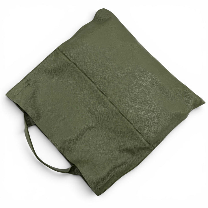 Excellent JIL SANDER Tote Bag XIAO One handle green leather Women