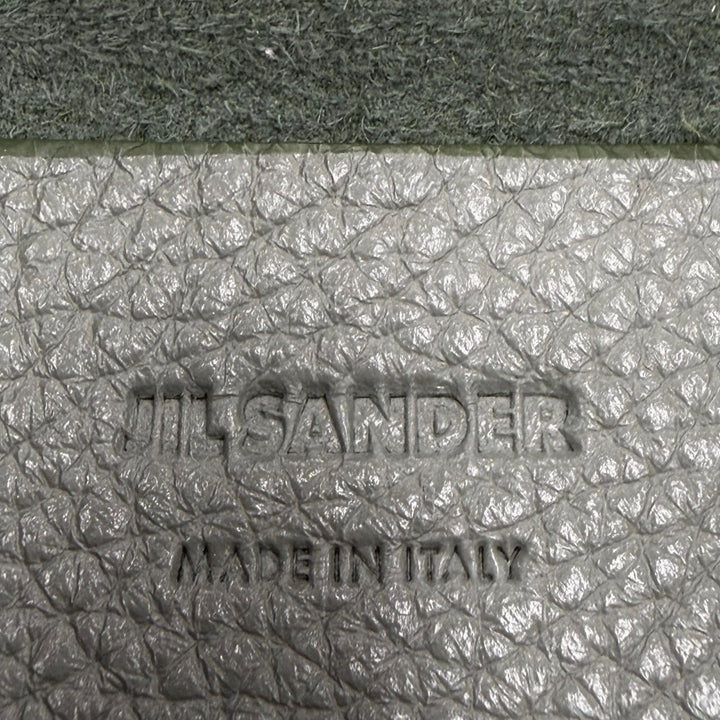 Excellent JIL SANDER Tote Bag XIAO One handle green leather Women