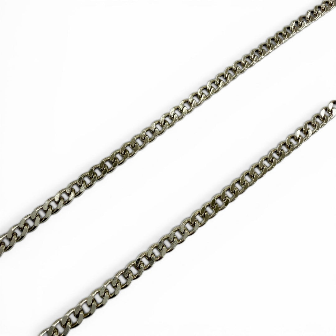 Excellent CHANEL Necklace COCO Mark Rhinestone Perfume Motif Pendant gold A22C