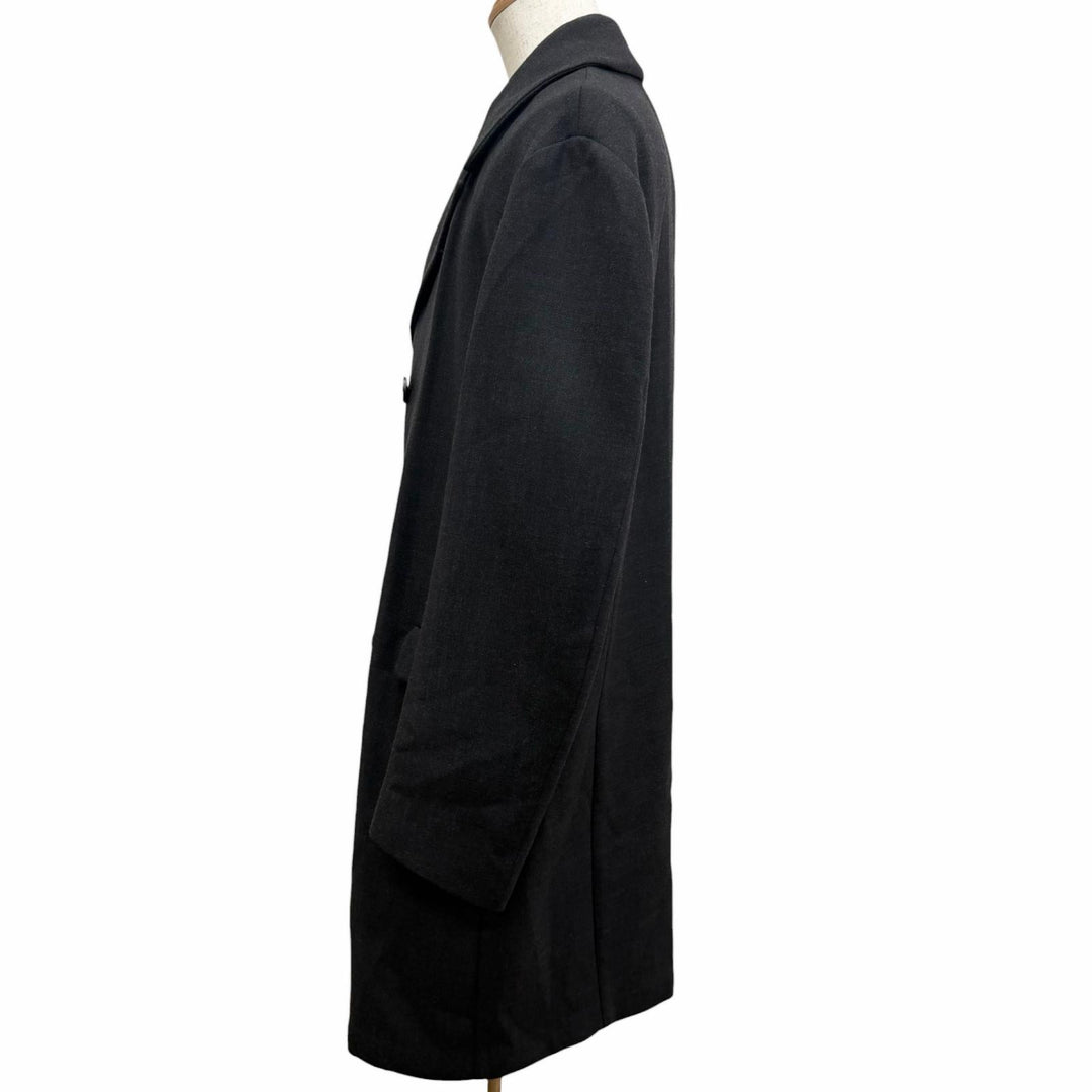 Excellent EMPORIO ARMANI Chester coat Black tag, glen check pattern