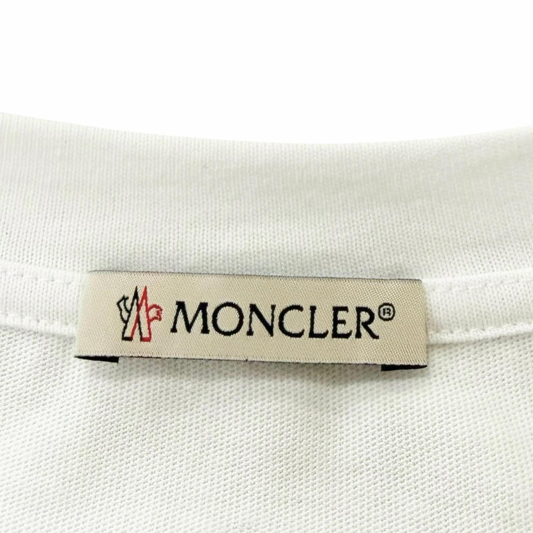 Excellent MONCLER Short sleeve T-shirt Stainless Steel TSHIRT Logo patch