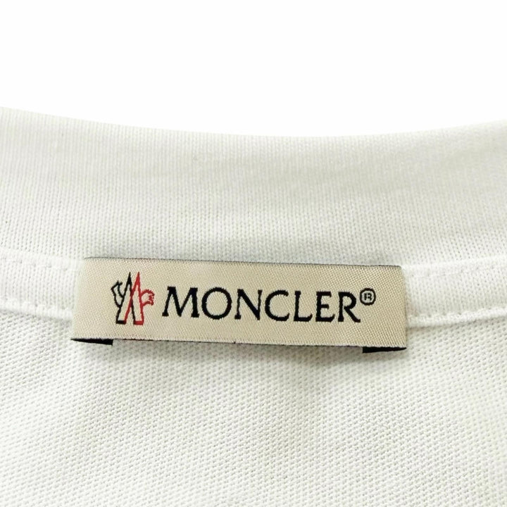 Excellent MONCLER Short sleeve T-shirt Stainless Steel TSHIRT Logo patch