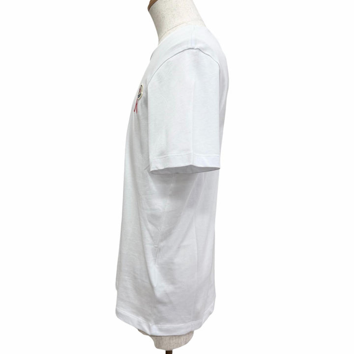 Excellent MONCLER Short sleeve T-shirt Stainless Steel TSHIRT Logo patch
