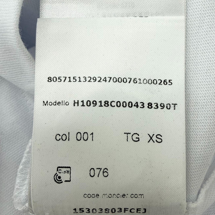 Excellent MONCLER Short sleeve T-shirt Stainless Steel TSHIRT Logo patch